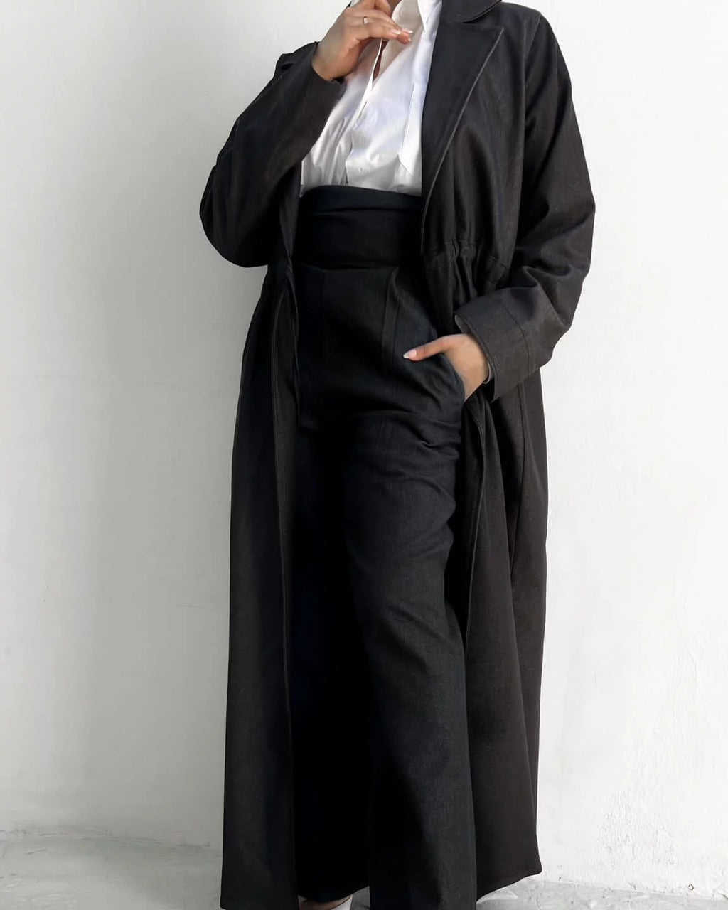 طقم جينز – أسود