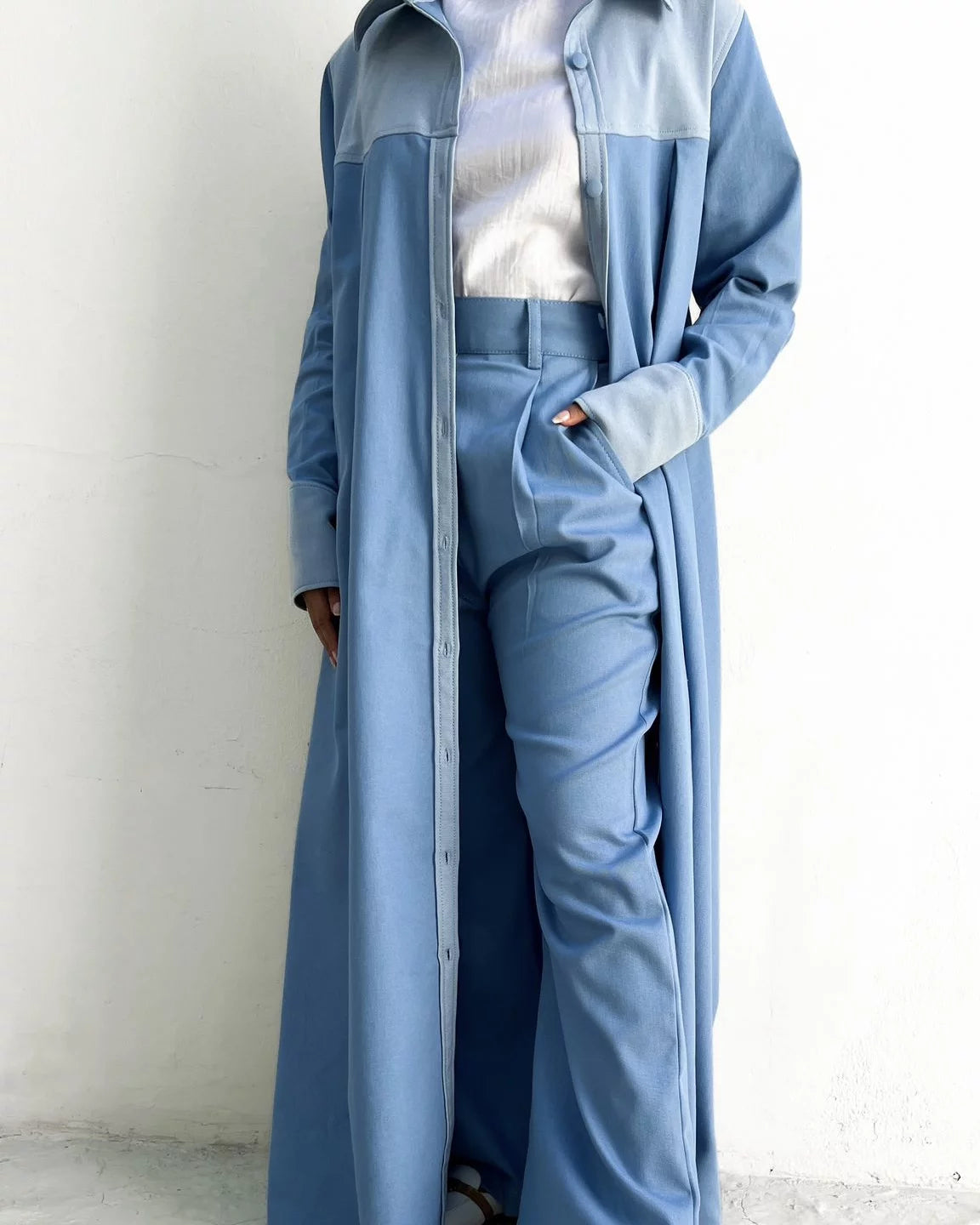 Denim set – Light Blue