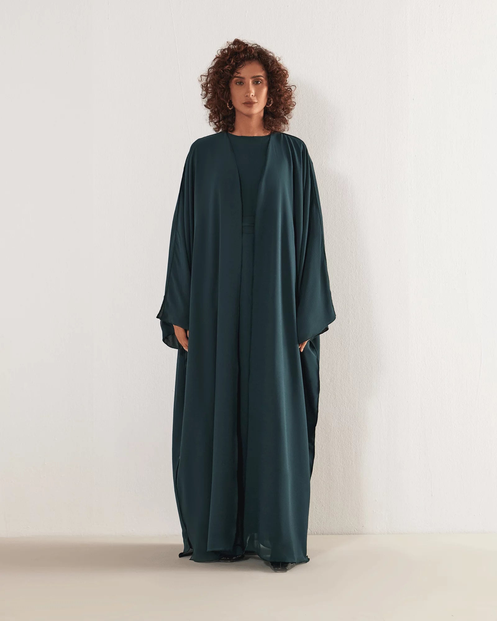 منتج رائج ★ شيفون مخطط – أسود (جاهز للاستخدام)