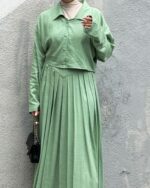Travel set - The Mint Cropped Shirt - Image 2