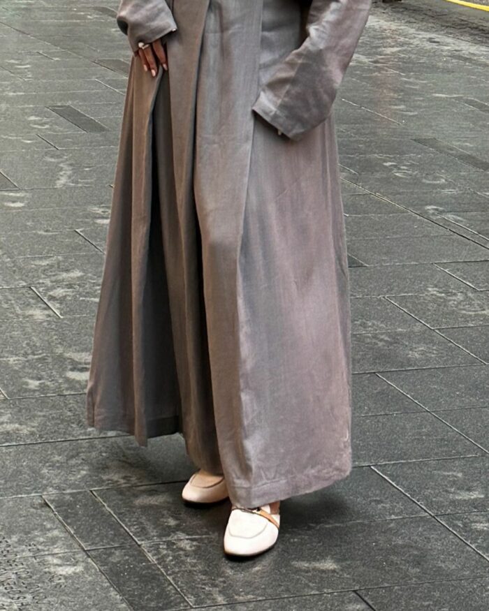 Travel set - The Grey Wrap Shirt - Image 4